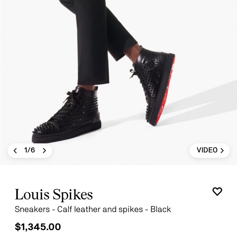 Mens Louis spikes